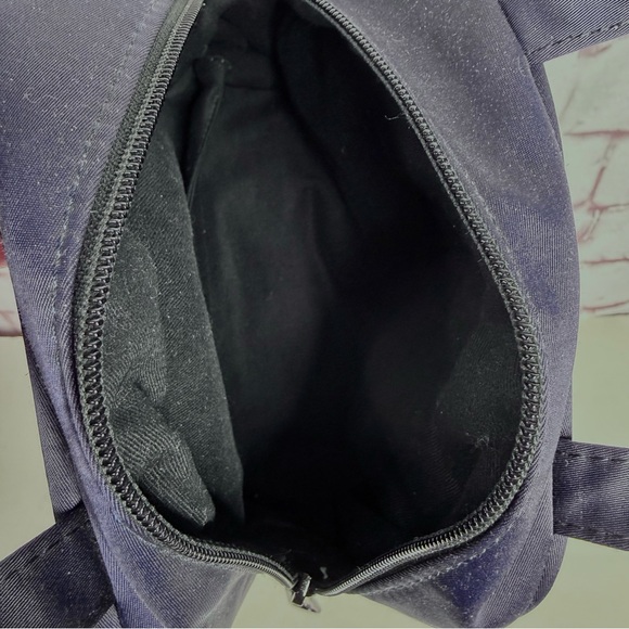 KATE SPADE NEW YORK Navy Nylon 7” Mini Satchel Tote Bag Y2K 90’s Purse Vintage - Picture 11 of 15